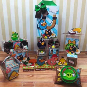Centro de Mesa Angry Birds Studio e Pdf