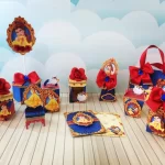 Centro de Mesa Bela ea Fera Studio e Pdf