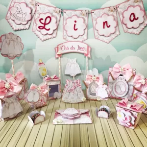 Centro de Mesa Cha de Fralda