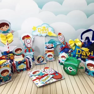 Centro de Mesa Festa Astronauta