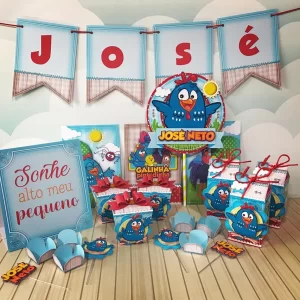 Centro de Mesa Galinha Pintadinha Para Imprimir