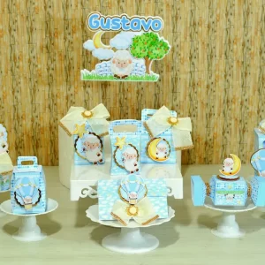 Centro de Mesa Ovelhinha Studio e Pdf