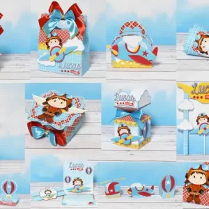 Centro de Mesa Tema Aviador