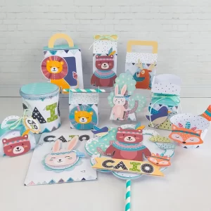 Centro de Mesa Tema Bosque Encantado