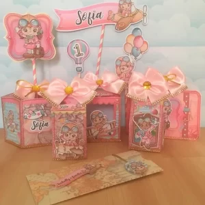 Centro de Mesa Volta Ao Mundo Studio