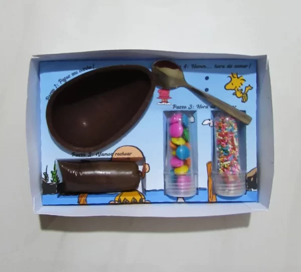 Confeiteiro Snoopy Pascoa Studio e Pdf