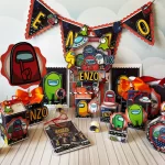 Decoração Among Us Studio, Png e Pdf