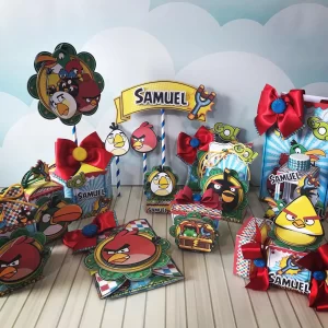 Decoração Angry Birds Studio, Png e Pdf