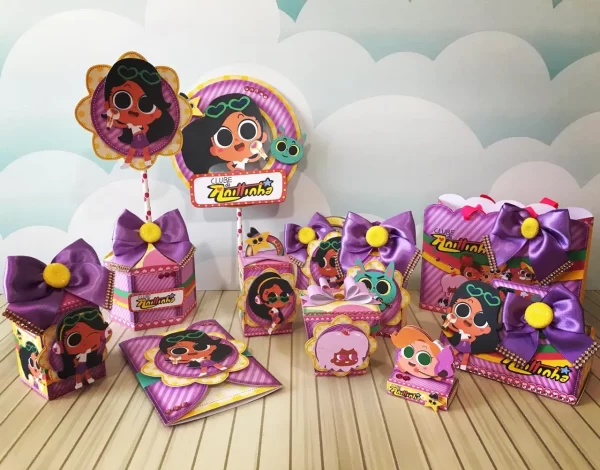 Decoração Anittinha Studio, Png e Pdf