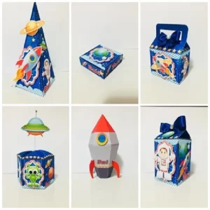 Decoração Aniversário Astronauta Studio