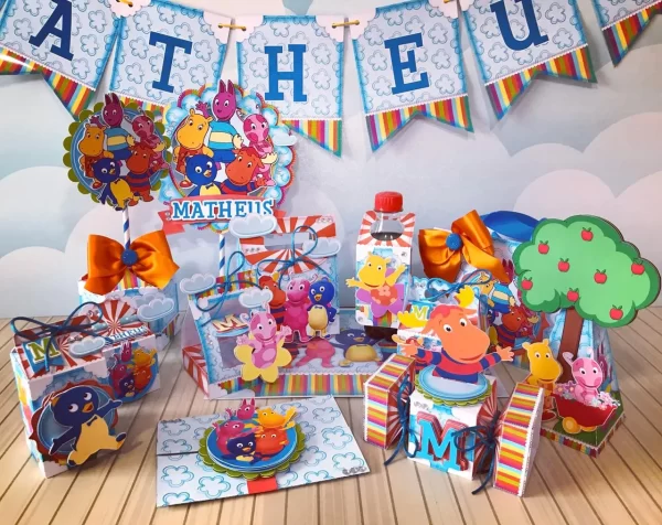 Decoração Backyardigans Studio, Png e Pdf