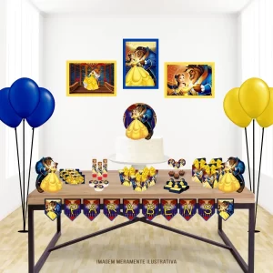 Decoracao Bela ea Fera Infantil