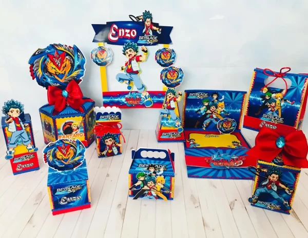 Decoração Beyblade Studio e Pdf