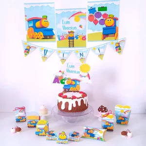 Decoração Bob o Trem Studio, Png e Pdf