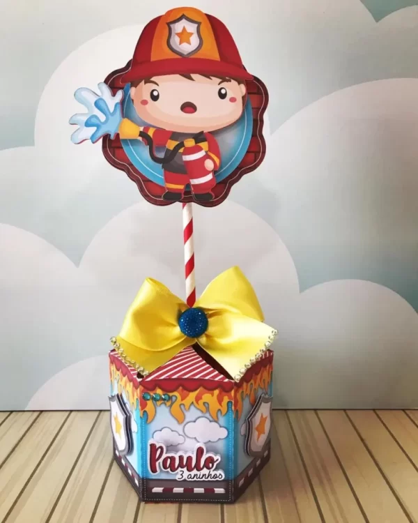 Decoracao Bombeiro Festa Infantil