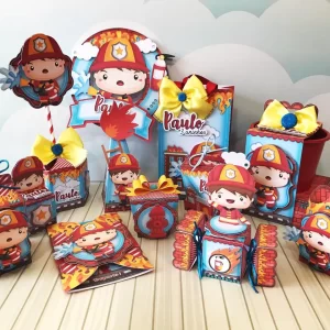 Decoracao Bombeiro Festa Infantil