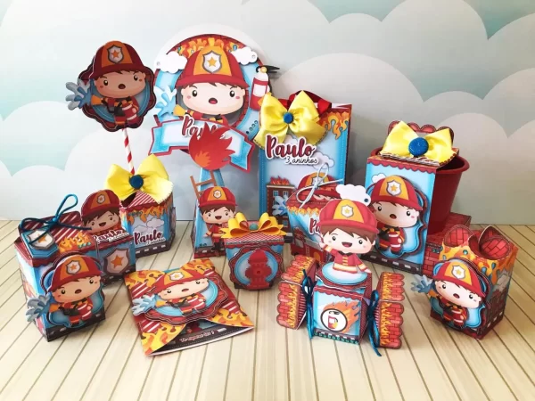 Decoracao Bombeiro Festa Infantil