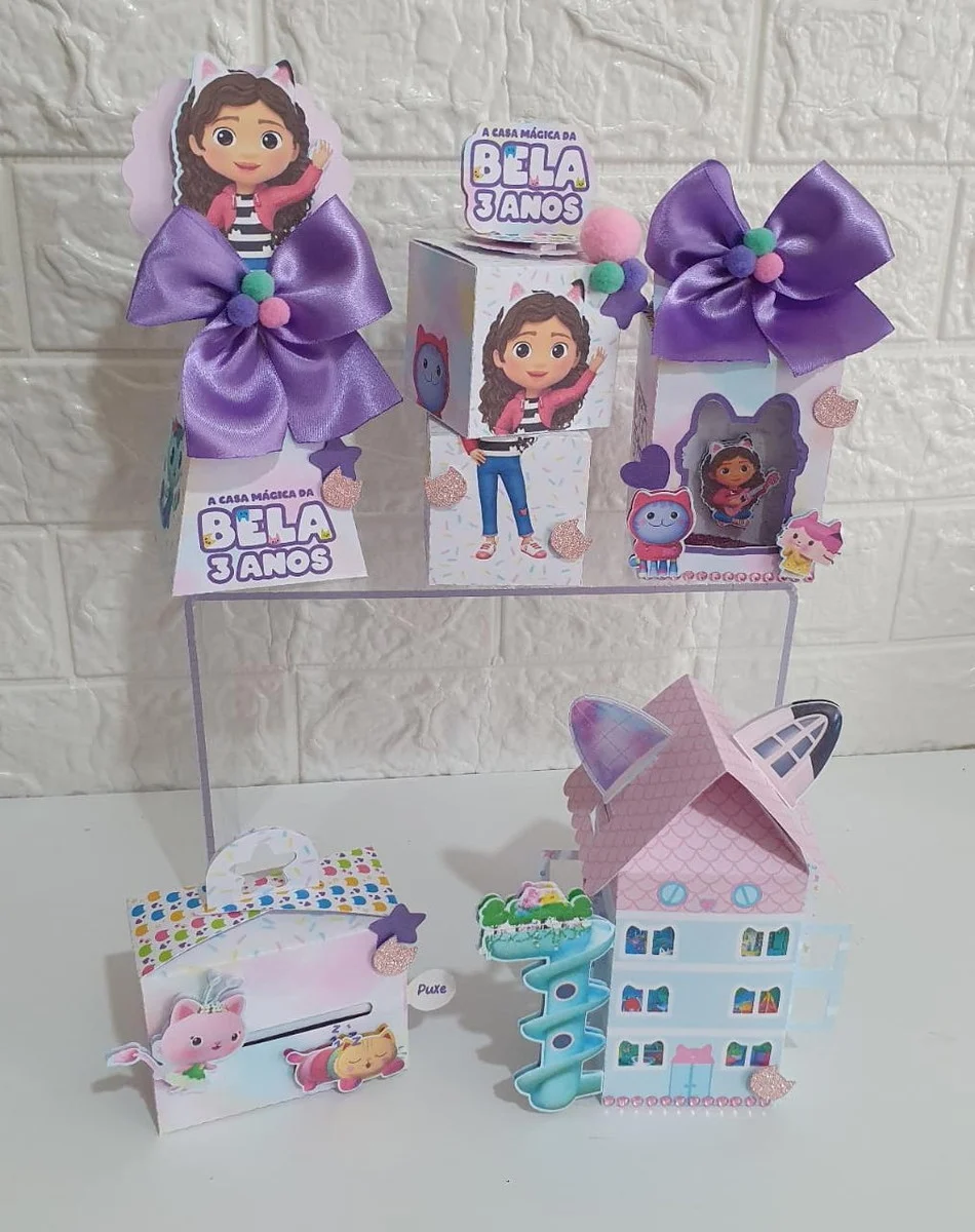 Decoração Casa Mágica da Gabby Studio