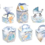 Decoração Cha de Bebe Azul Simples Studio