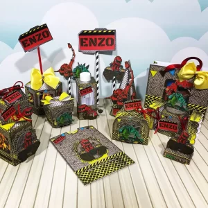 Decoração Dinotrux Studio, Png e Pdf