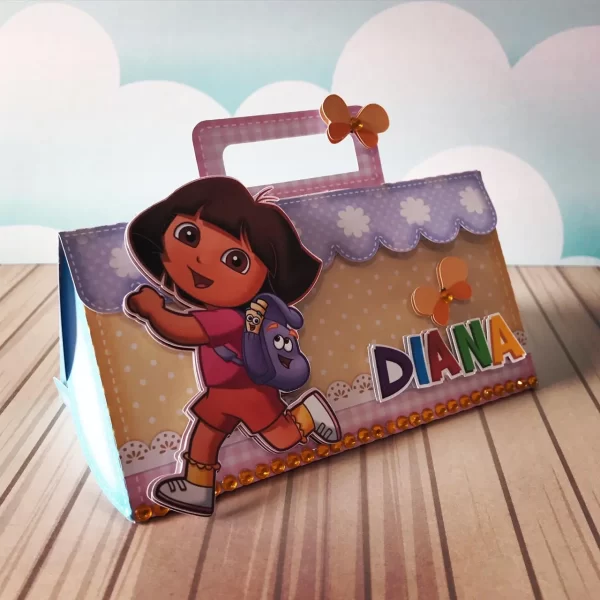 Decoração Dora Aventureira Studio, Png e Pdf - Imagem 2