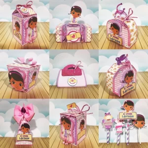 Decoração Dra Brinquedos Studio, Png e Pdf