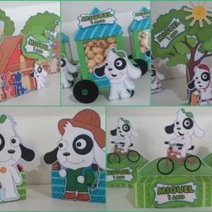 Decoração Festa Tema Doki Studio