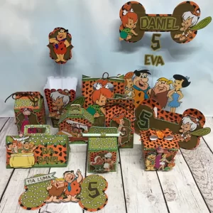 Decoração Flintstones Studio e Pdf