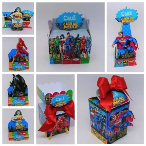 Decoração Liga da Justiça Studio