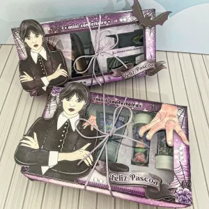 Decoração Mini Confeiteiro Wandinha