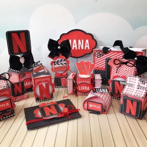 Decoração Netflix Studio, Png e Pdf