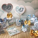 Decoração Noivado Studio, Png e Pdf