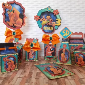 Decoração Scooby Doo Studio, Png e Pdf