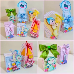 Decoração de festa infantil inspirada no tema Divertidamente Studio