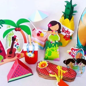 Decoração Tema Havaiana Studio