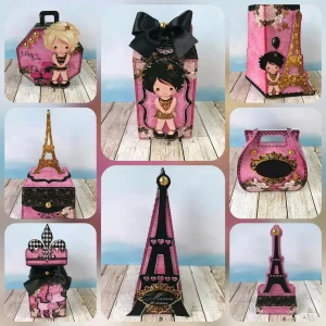 Decoração Tema Paris Studio e Pdf