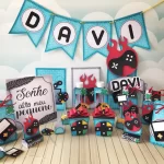 Decoracao Tema Video Game Studio, Png e Pdf