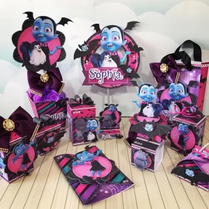 Decoração Vampirina Studio, Png e Pdf