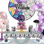 Decoração Wandinha Studio, Png e Pdf