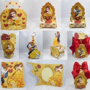 Decoração a Bela ea Fera Para Festa Infantil