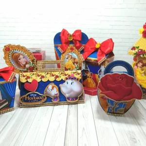 Decoração da Bela ea Fera Studio e Pdf