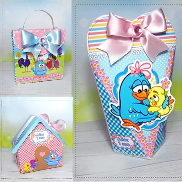 Decoracao da Galinha Pintadinha Rosa Studio - Image 2