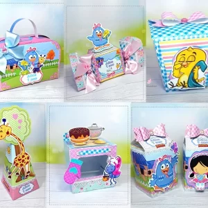 Decoracao da Galinha Pintadinha Rosa Studio