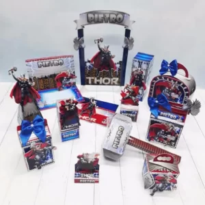 Decoracao de Aniversario Tema Thor Studio