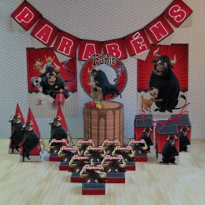 Decoração de Aniversário Touro Ferdinando