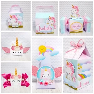 Decoração de Aniversário Unicórnio Studio