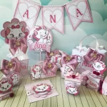 Decoracao de Aniversario da Gatinha Marie