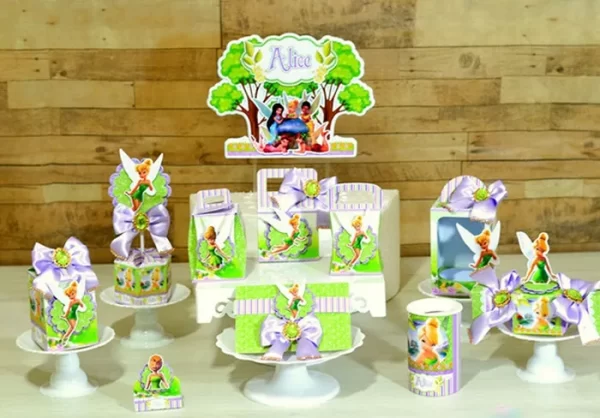 Decoração de Aniversário da Sininho Studio