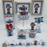 Decoração de Festa Aviador Studio e Pdf