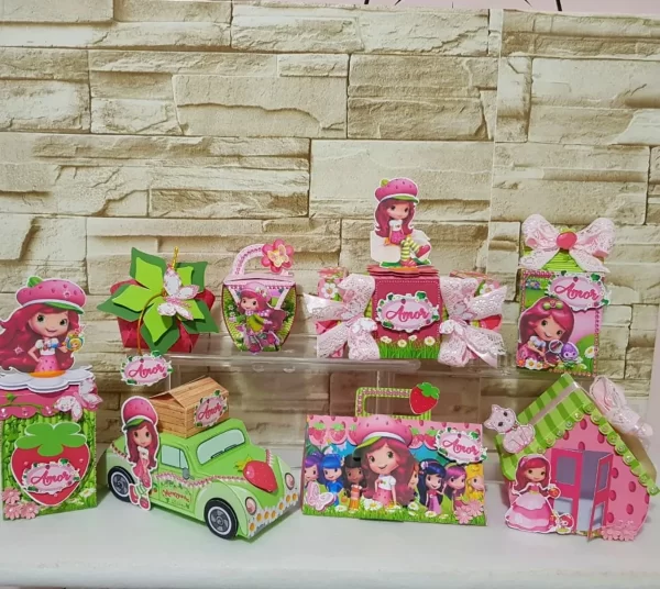 Decoração de Festa Moranguinho Studio